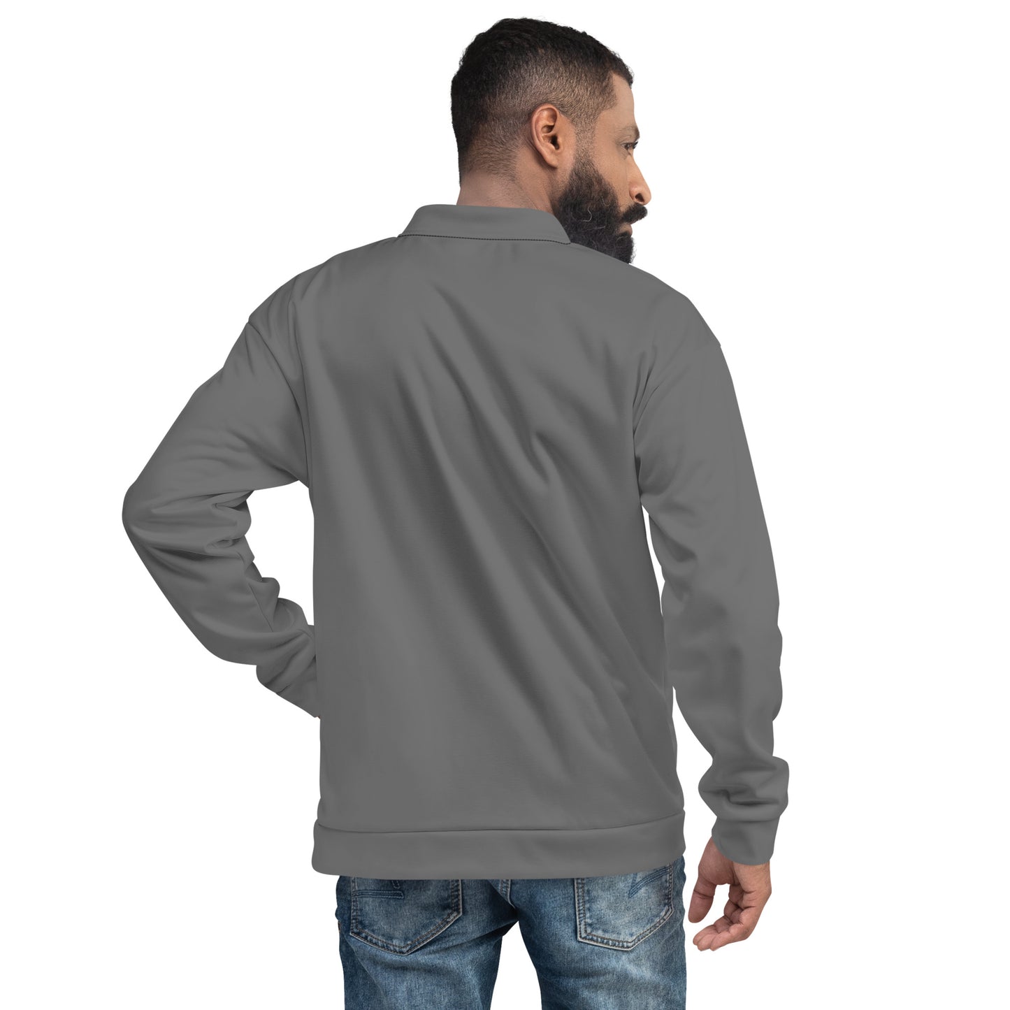 BOMBER JACKET GRAY