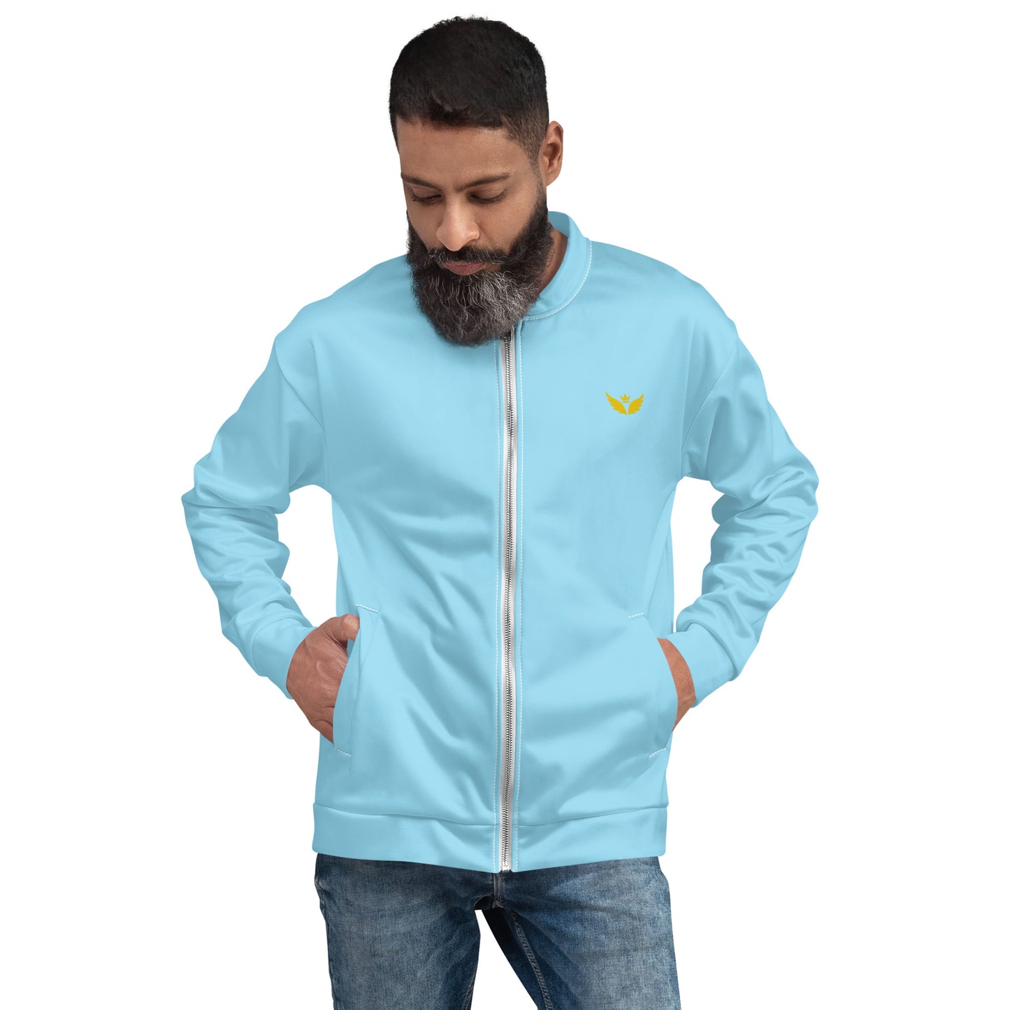 BOMBER JACKET COLOMBIAN BLUE