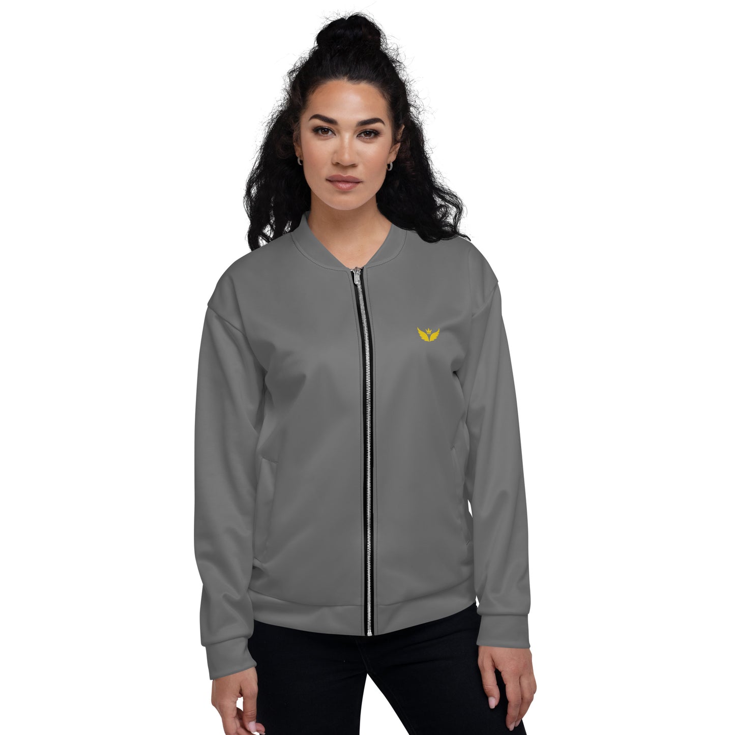 BOMBER JACKET GRAY