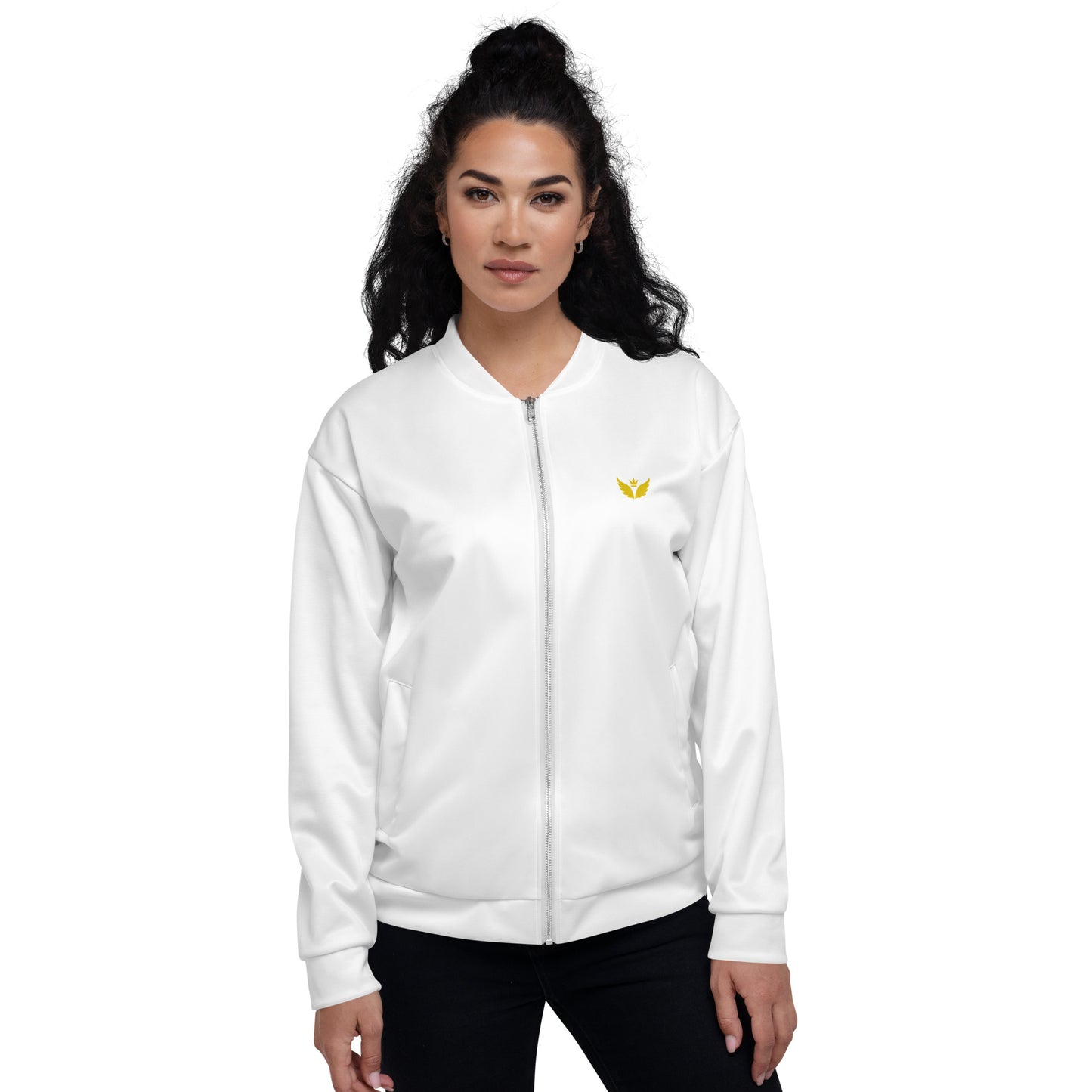 BOMBER JACKET WHITE 