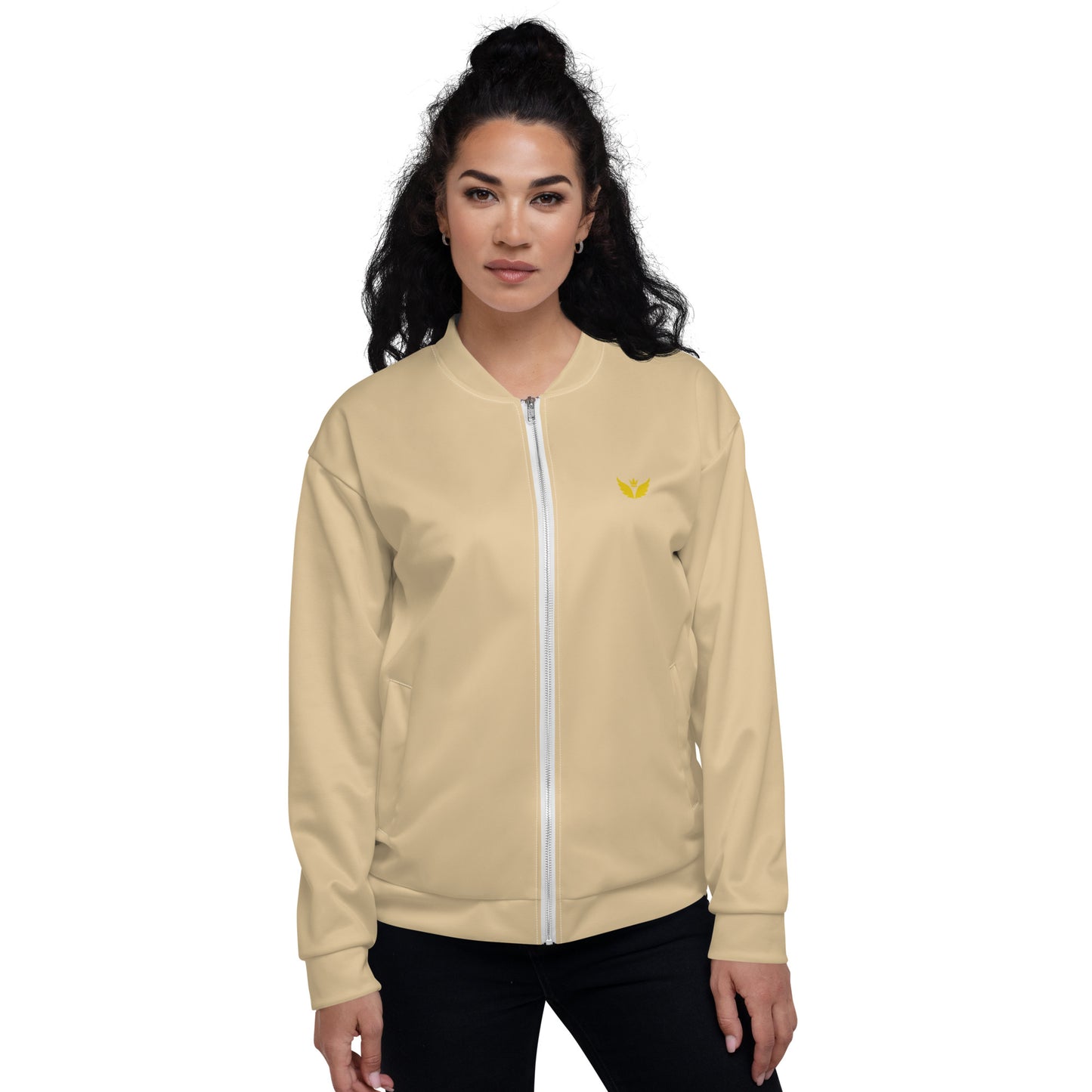 BOMBER JACKET BEIGE